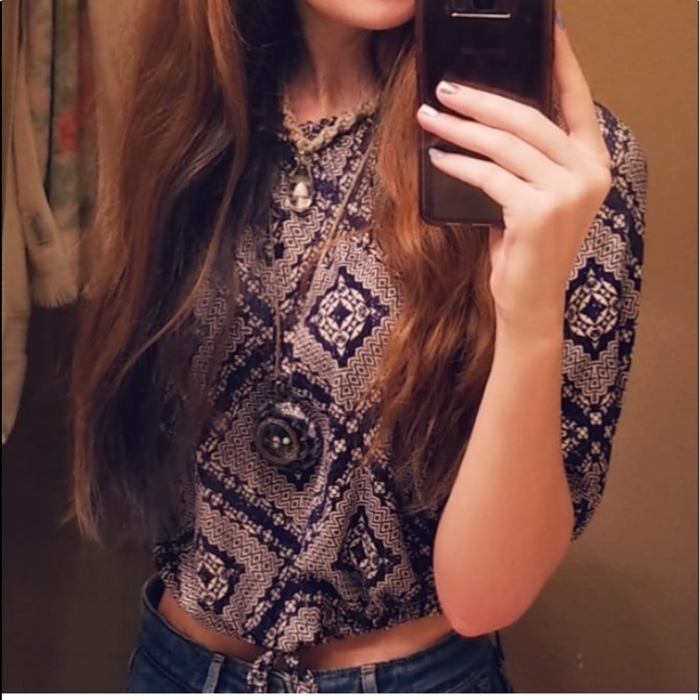 Cotton crop top